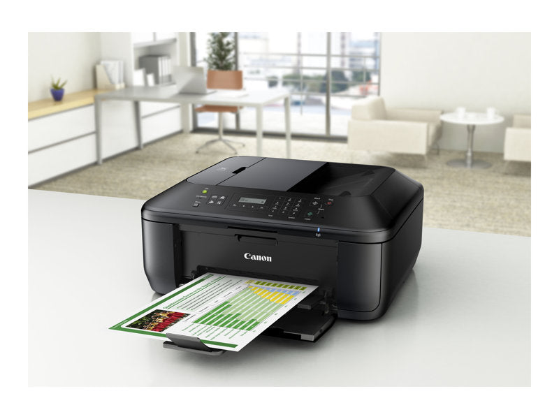 Canon PIXMA MX475 - Impresora multifunción - Color - Inyección de tinta - A4 (210 x 297 mm), Legal (216 x 356 mm) (original) - A4/Legal (soportes) - hasta 9,7 ipm (impresión) - 100 hojas - 33,6 Kbps -USB 2.0, wifi