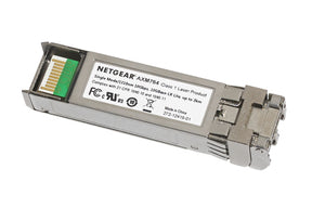 NETGEAR ProSafe AXM764 - Módulo transceptor SFP+ - 10 GigE - 10GBase-LRL - monomodo LC - hasta 2 km - 1310 nm - para NETGEAR M4300-28G-PoE+