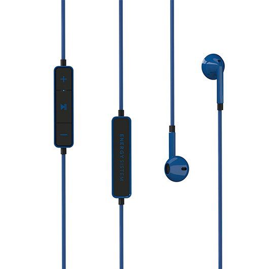 Energy Earphones 1 Bluetooth - Auscultadores intra-aurais com microfonoe - botão de orelha - bluetooth - sem fios - azul