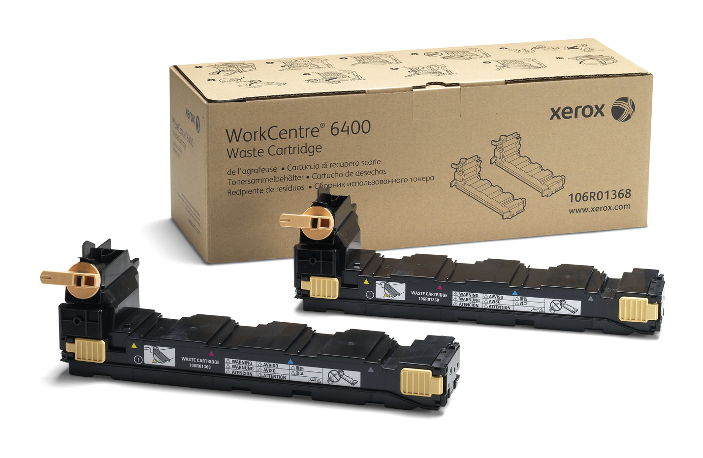 Xerox WorkCentre 6400 - Original - colector de desperdício de toner - para WorkCentre 6400, 6400/XFM, 6400S, 6400SFS, 6400X, 6400XF, 6400XM