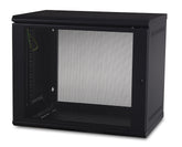 APC NetShelter WX AR109 - Enclosure - Wall Mount - Black - 9U - 19" - for P/N: ACF600, AR8213, NBWL0355A, NBWL0356A