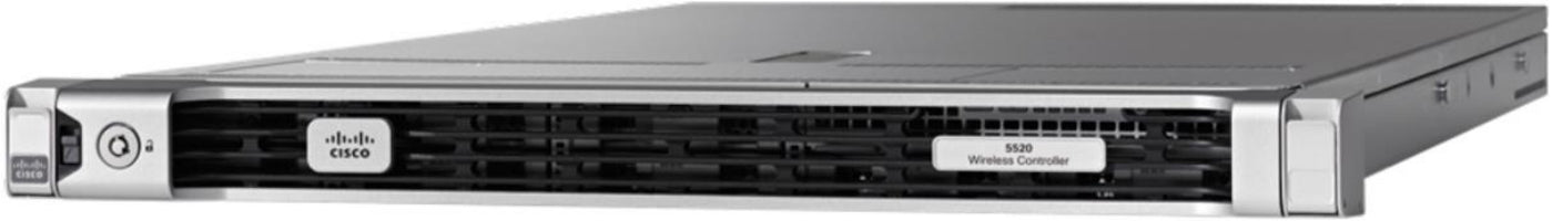 Controlador inalámbrico Cisco 5520 - Dispositivo de administración de red - 50 puntos de acceso - 10 GigE - 1U - Montable en gabinete