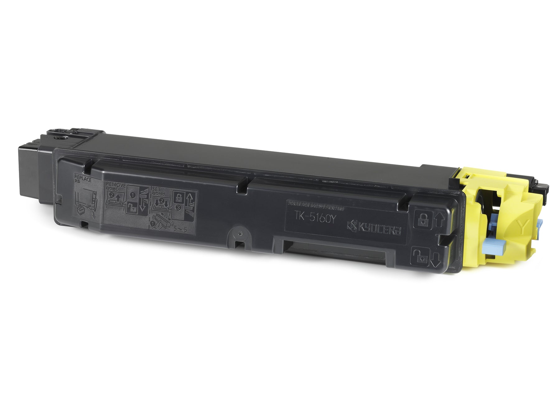 Kyocera TK 5160Y - Yellow - original - toner cartridge - for ECOSYS P7040cdn, P7040cdn/KL3