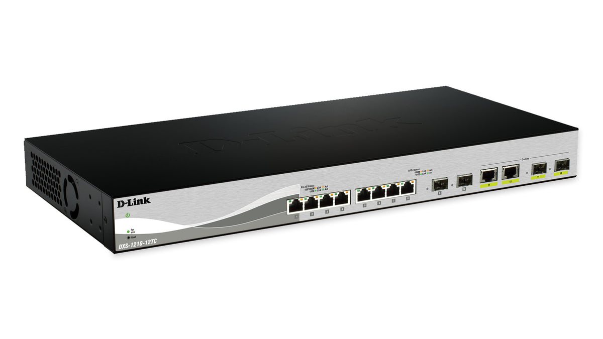 D-LINK SWITCH SMART MANAGED GB 10POR 10G SFP+ Y 210G COMBO SFP+/10G COBRE