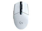 Logitech G G305 - Rato - óptico - 6 botões - sem fios - LIGHTSPEED - receptor sem fio USB - branco