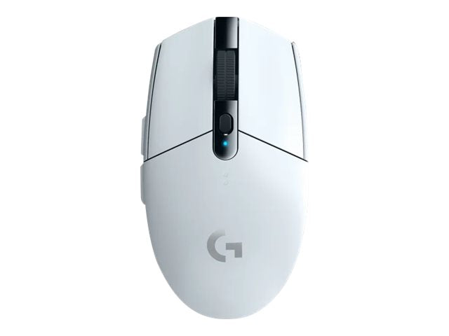 Logitech G G305 - Rato - óptico - 6 botões - sem fios - LIGHTSPEED - receptor sem fio USB - branco