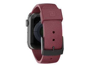 [U] Apple Watch Band 41mm/40mm/38mm, Series 7/6/5/4/3/2/1/SE - Silicone Aubergine - Bracelete de relógio para relógio inteligente - beringela - para Apple Watch (38 mm, 40 mm)