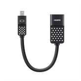 Adaptador Mini DisplayPort a HDMI de Belkin, 4k - Adaptador de pantalla - Mini DisplayPort macho a HDMI hembra - 12,7 cm - Soporte 4K