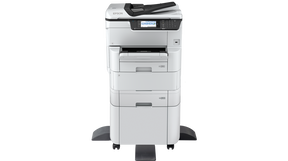 Epson WorkForce Pro WF-C878RDTWFC - Multifunction Printer - Color - Inkjet - A3 (297 x 420 mm) (original) - A3 (media) - up to 22 ppm (copy) - up to 24 ppm (print) - 835 sheets - 33.6 Kbps - Gigabit LAN, Wi-Fi(n), USB 3.0, USB 2.0 host