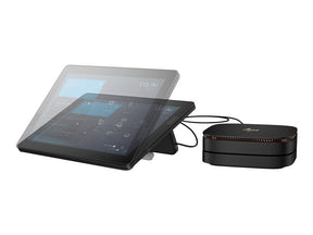 HP Elite Slice G2 Audio Ready with Microsoft Teams Rooms - USFF - Core i5 7500T / 2.7 GHz - vPro - RAM 8 GB - SSD 128 GB - NVMe, TLC - HD Graphics 630 - GigE - WLAN: 802.11a/b/g/n /ac, Bluetooth 4.2 - Win 10 IoT Enterprise 64-bit - monitor: 12.3" LCD