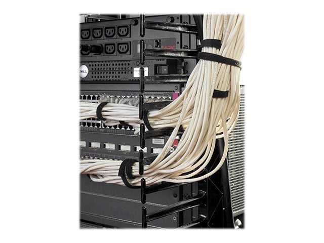 Gestión de cables de APC - Kit de gestión de cables en rack - Negro - para N/P: NBWL0355A, SMC15002U-BR, SMT3000I2U-BR, SMX2000LVNCUS, SMX3000HV-BR, SMX3000LV2U-BR (AR8775)