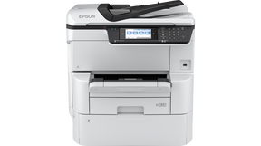 Epson WorkForce Pro WF-C878RDTWFC - Multifunction Printer - Color - Inkjet - A3 (297 x 420 mm) (original) - A3 (media) - up to 22 ppm (copy) - up to 24 ppm (print) - 835 sheets - 33.6 Kbps - Gigabit LAN, Wi-Fi(n), USB 3.0, USB 2.0 host