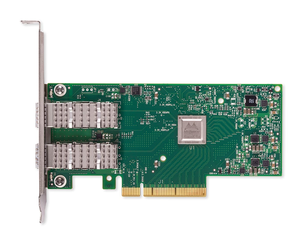 Mellanox ConnectX-4 Lx EN - Adaptador de red - PCIe 3.0 x8 - 10 Gigabit SFP+ x 2 (MCX4121A-XCAT)