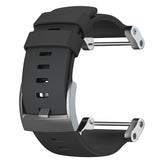 CORE FLAT BLACK SILICONE STRAP