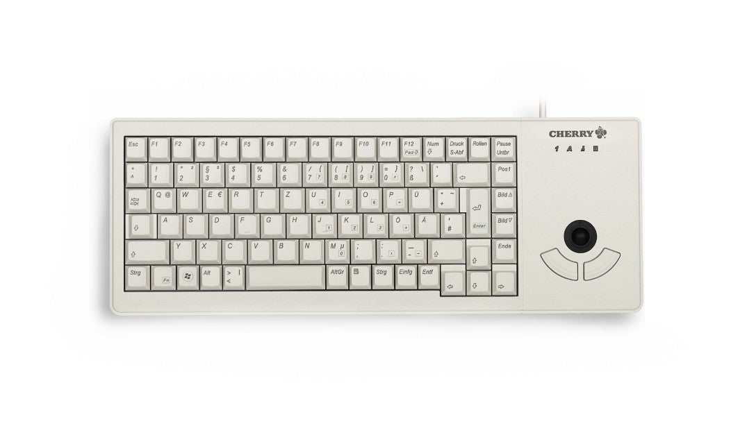 CHERRY XS G84-5400 - Keyboard - USB - Belgium - light gray