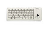 CHERRY XS G84-5400 - Keyboard - USB - Belgium - light gray