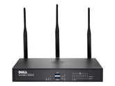 SonicWall TZ500W - Dispositivo de seguridad - 1 año TotalSecure - GigE - Wi-Fi 5 - 2,4 GHz, 5 GHz