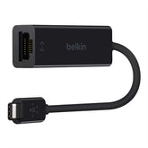 Belkin USB-C to Gigabit Ethernet Adapter - Network Adapter - USB-C - Gigabit Ethernet x 1 - Black