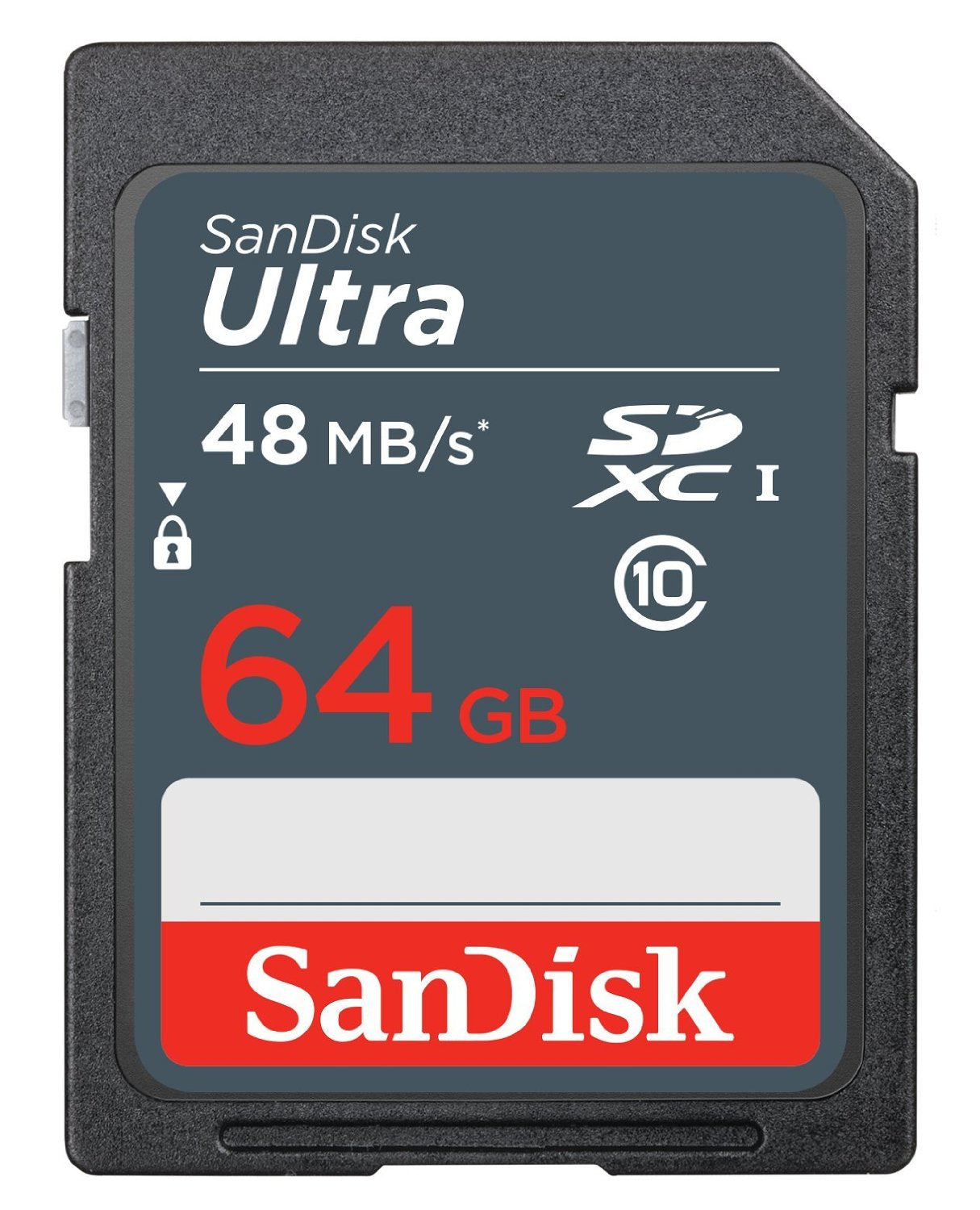 SanDisk Ultra - Flash Memory Card - 64 GB - Class 10 - SDXC UHS-I