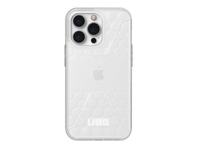 UAG Rugged Case for iPhone 13 Pro 5G [6.1-inch] - Civilian Frosted Ice - Tampa posterior para telemóvel - resistente - HyperCush IPS - frosted ice - 6.1" - para Apple iPhone 13 Pro