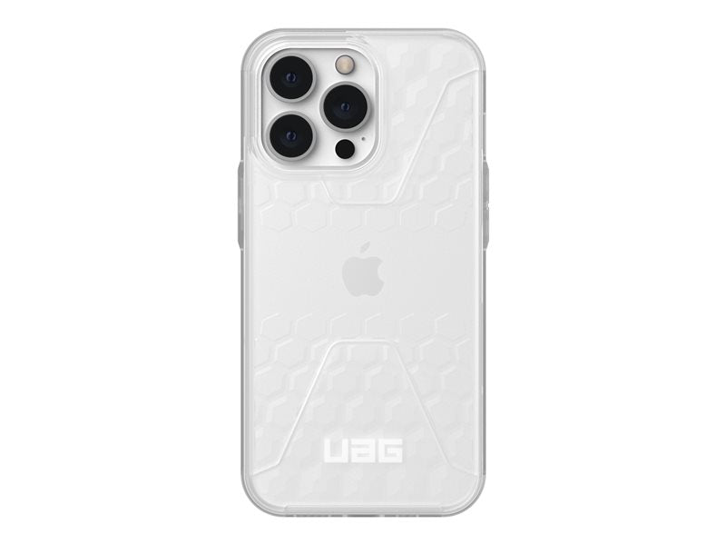 UAG Rugged Case para iPhone 13 Pro 5G [6.1 pulgadas] - Civilian Frosted Ice - Cubierta trasera del teléfono - Tough - HyperCush IPS - frosted ice - 6.1" - para Apple iPhone 13 Pro