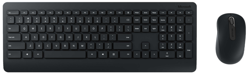 Microsoft Wireless Desktop 900 - Combinación de teclado y ratón - Inalámbrico (teclado) / Inalámbrico (ratón) - 2,4 GHz - Inglés