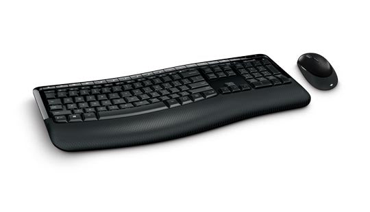 Microsoft Wireless Comfort Desktop 5050 - Conjunto de teclado e rato - sem fios - 2.4 GHz - Reino Unido