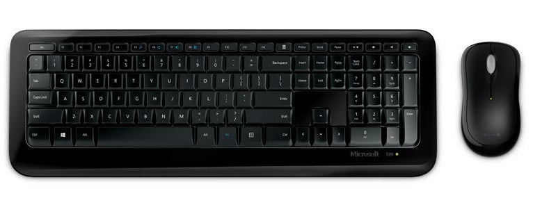 Microsoft Wireless Desktop 850 - Conjunto de teclado e rato - sem fios - 2.4 GHz - Inglês