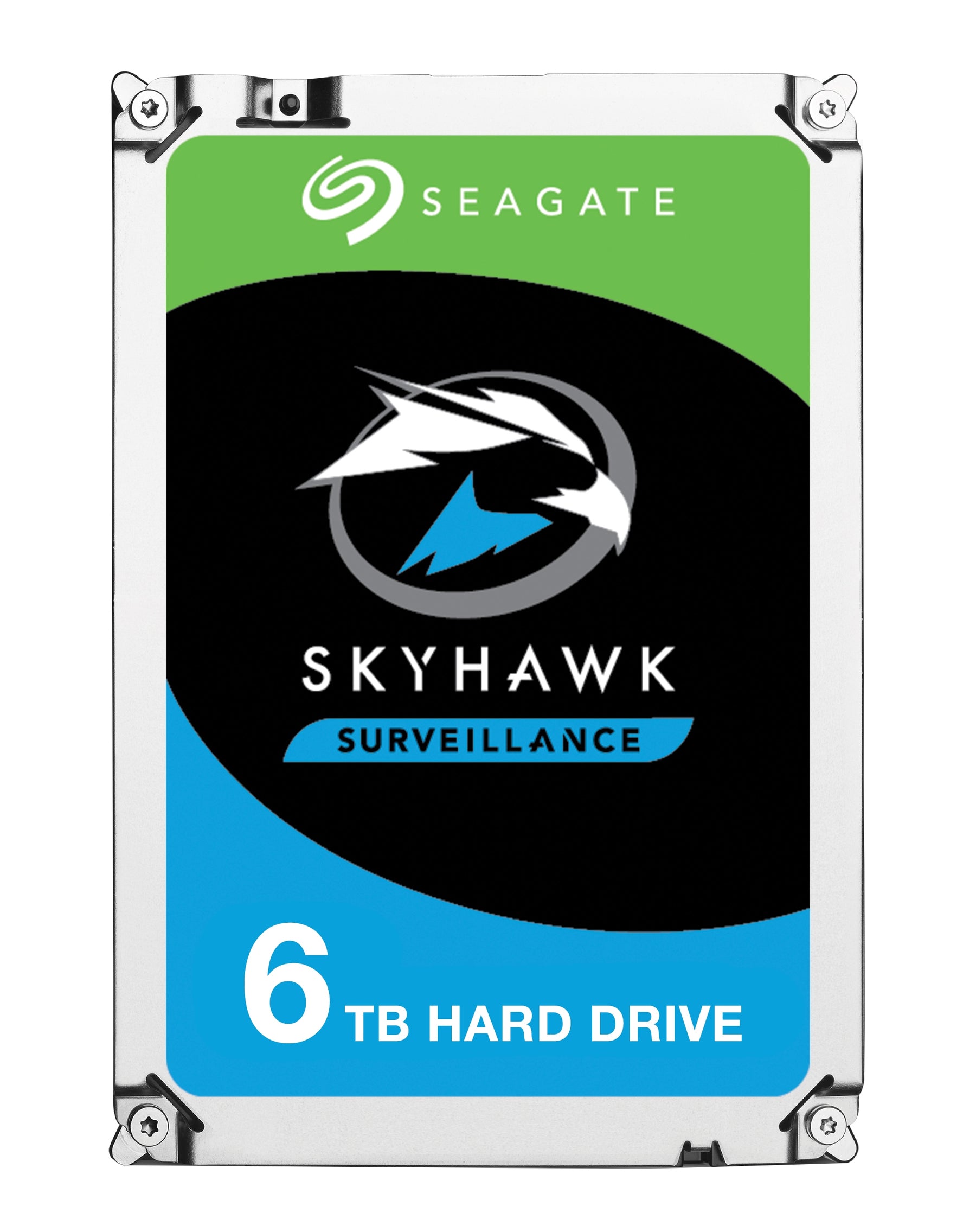 Seagate SkyHawk Surveillance HDD ST6000VX001 - Hard disk - 6 TB - internal - 3.5" - SATA 6Gb/s - buffer: 256 MB