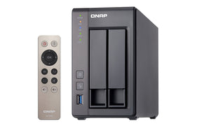 TORRE NAS QNAP 2xSATA 6 INTEL CEL 2.0GHz QCORE 2GB TS-251+