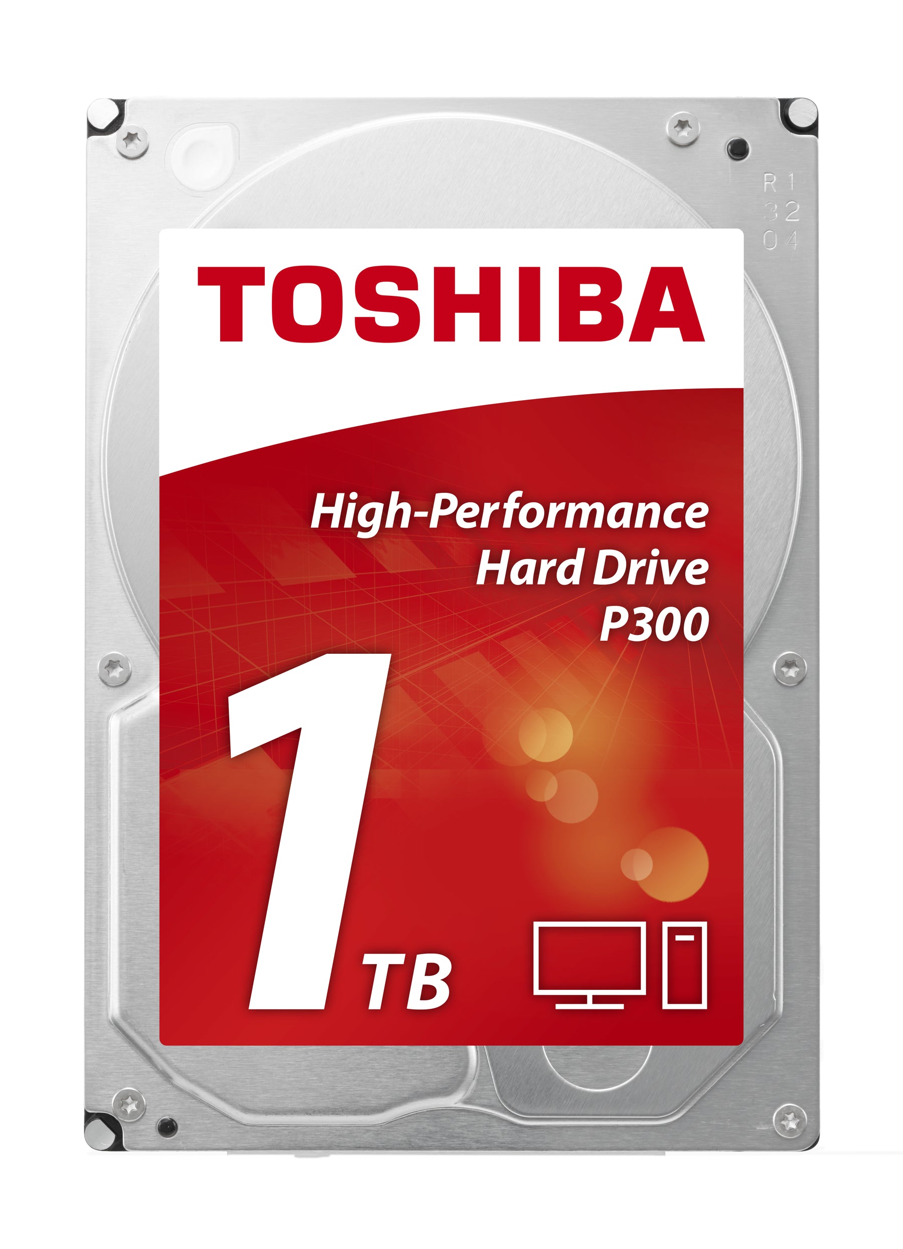 Toshiba P300 Desktop PC - Disco rígido - 1 TB - interna - 3.5" - SATA 6Gb/s - 7200 rpm - buffer: 64 MB