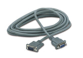 APC - Serial Extension Cable - DB-9 (M) to DB-9 (F) - 4.6 m - gray - - to P/N: SRV1KA-TW, SRV1KI-TW, SRV2KA-TW, SRV2KI-TW, SRV3KA- TW, SRV3KI-TW, SRV6KI-TW