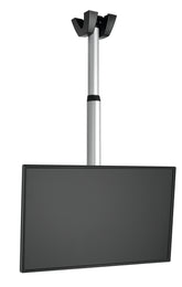 Vogel's Professional PFC 585 - Kit de montaje (placa de techo, poste) - para pantalla LCD - plateado - tamaño de pantalla: 19"-42"