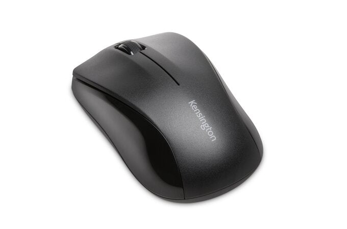 Kensington Wireless ValuMouse - Mouse - left and right handed - optical - 3 buttons - wireless - 2.4 GHz - USB wireless receiver - black