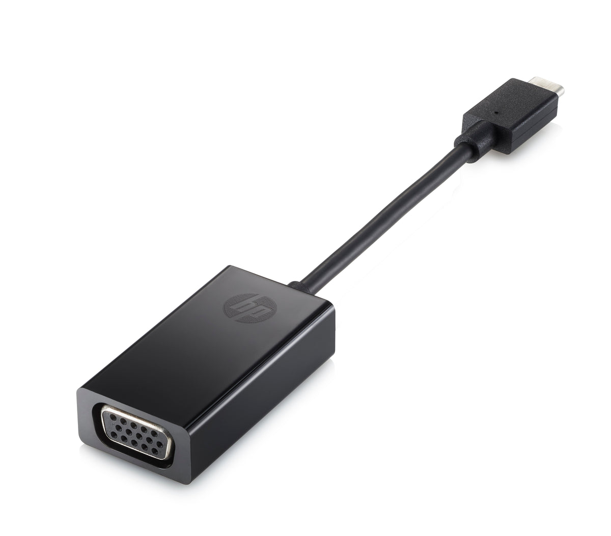 HP - Adaptador de pantalla externo - USB-C - D-Sub - Negro - para Victus by HP Laptop 16, Pavilion Plus Laptop 14, Pro Mobile Thin Client mt440 G3