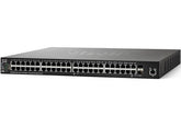 Cisco 550X Series SG550XG-48T - Interruptor - L3 - Administrado - 46 x 10GBase-T + 2 x combinado SFP+ 10 Gigabit - desktop, montável em trilho