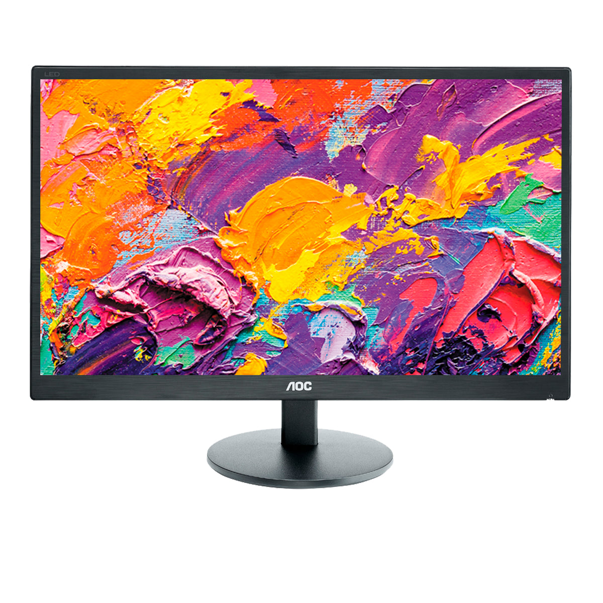 AOC e2270Swdn - Monitor LED - 22" (21,5" visibles) - 1920 x 1080 Full HD (1080p) @ 60 Hz - TN - 200 cd/m² - 700:1 - 5 ms - DVI-D, VGA - negro