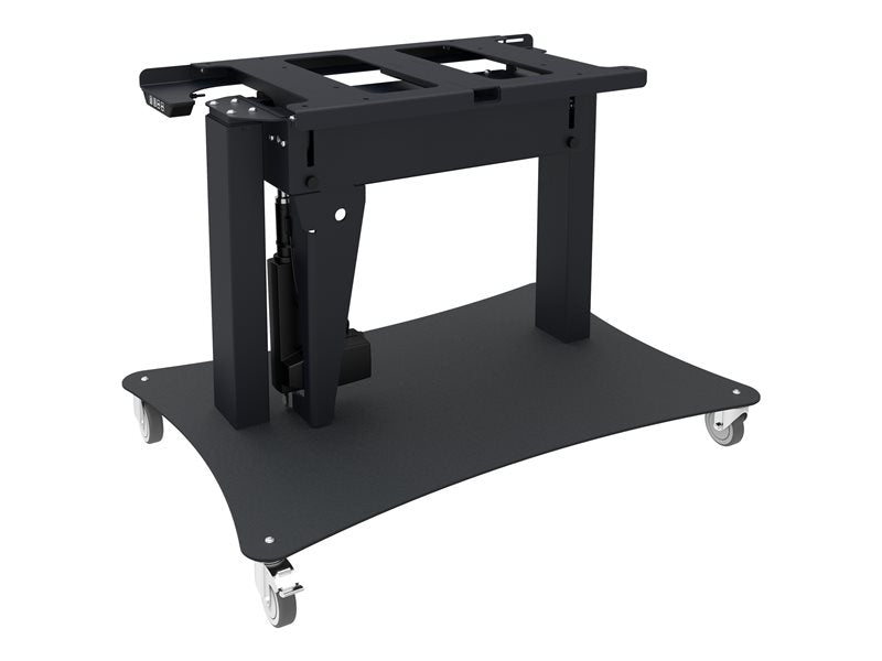 SmartMetals Tip &amp; Touch - Cart - for flat panel - black - screen size: up to 65"