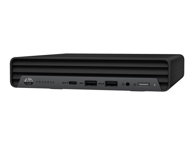 HP ProDesk 400 G6 - Mini Desktop PC - Core i5 10500T / 2.3 GHz - vPro - RAM 8 GB - SSD 256 GB - NVMe - UHD Graphics 630 - GigE - Win 10 Pro 64-bit - monitor: ninguno - teclado: Portugués