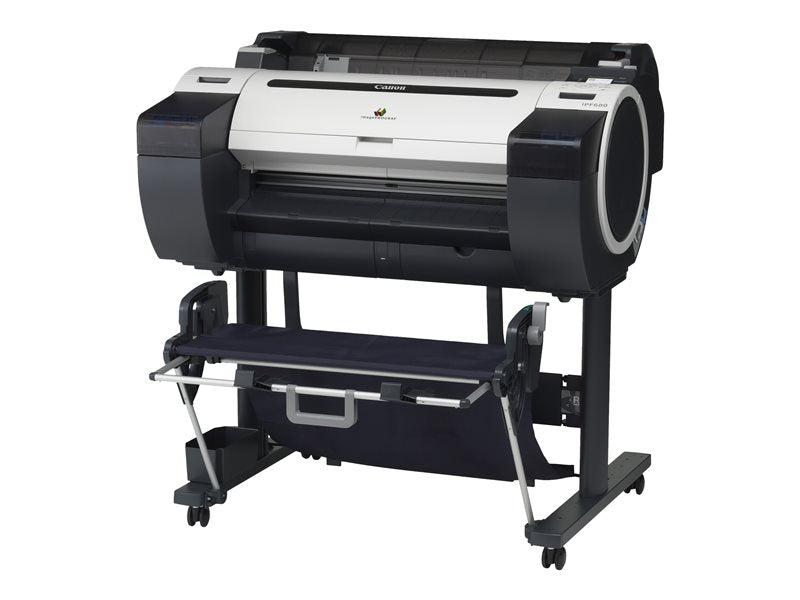 Canon imagePROGRAF iPF680 - 24" large format printer - color - inkjet - A1 Roll (61.0 cm) - USB 2.0, Gigabit LAN (8964B003AA)