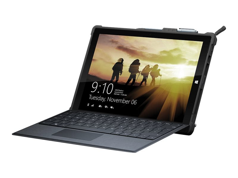 Estuche resistente UAG para Surface Pro 7+/7/6/5/LTE/4 - Metropolis Black - Estuche para tableta - Negro - para Microsoft Surface Pro (mediados de 2017), Pro 4, Pro 6, Pro 7, Pro 7+