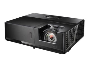 Optoma ZU606TSTe - Proyector DLP - láser - 3D - 6300 lúmenes ANSI - WUXGA (1920 x 1200) - 16:10 - 1080p - lente fija de tiro corto - negro