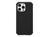 UAG Rugged Case for iPhone 13 Pro 5G [6.1-inch] - Standard Issue Black - Tampa posterior para telemóvel - silicone de toque suave - preto - 6.1" - para Apple iPhone 13 Pro