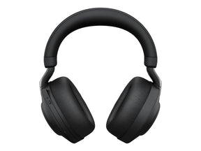 Jabra Evolve2 85 MS Stereo - Headphones - Full Size - Bluetooth - Wireless, With Cable - Active Noise Cancellation - 3.5mm Jack - Noise Isolation - Black - Certified for Teams