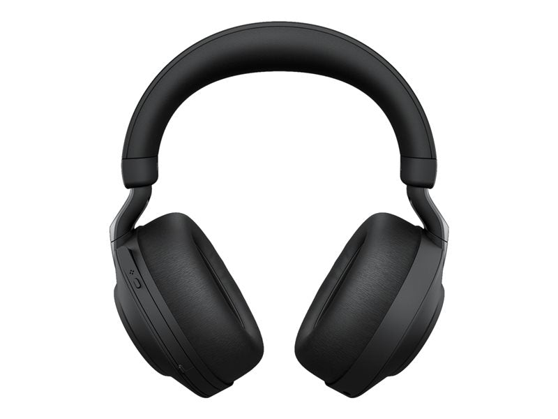 Jabra Evolve2 85 MS Estéreo - Auriculares - Tamaño completo - Bluetooth - Inalámbricos, Con cable - Cancelación activa de ruido - Conector de 3,5 mm - Aislamiento de ruido - Negro - Certificado para equipos