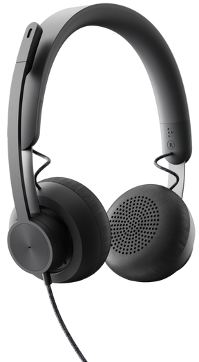 Logitech Zone Wired MSFT Teams - Headphones - In Ear - With Cable - USB-C - Graphite - Certified for Microsoft Teams