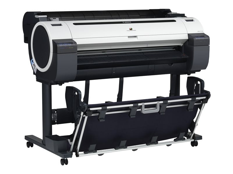 Canon imagePROGRAF iPF770 - Impresora de gran formato de 36" - color - inyección de tinta - Rollo (91,4 cm) - USB 2.0, Gigabit LAN (9856B003?MFP)