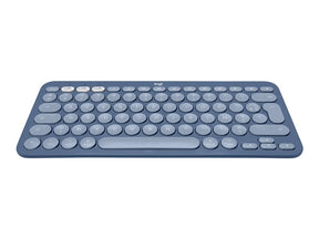 Logitech K380 Multi-Device Bluetooth Keyboard for Mac - Teclado - sem fios - Bluetooth 3.0 - AZERTY - Francês - mirtilo