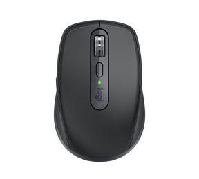 Logitech MX Anywhere 3 for Business - Rato - laser - 6 botões - sem fios - Bluetooth, 2.4 GHz - recetor USB Logitech Logi Bolt - grafite