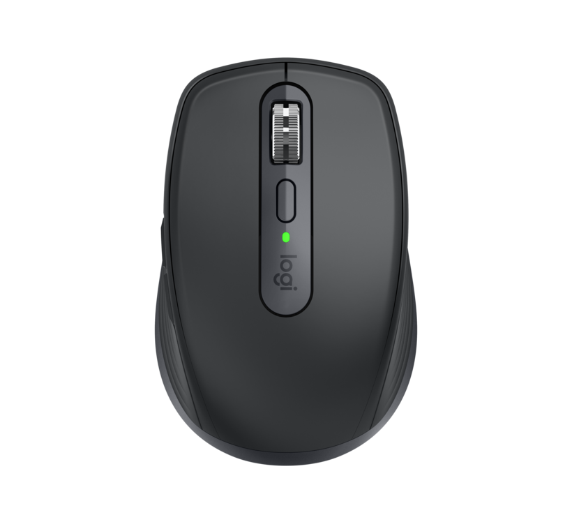 Logitech MX Anywhere 3 for Business - Mouse - laser - 6 buttons - wireless - Bluetooth, 2.4 GHz - USB receiver Logitech Logi Bolt - graphite